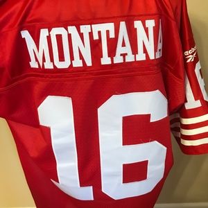 Joe Montana Reebok Throwback Jersey
